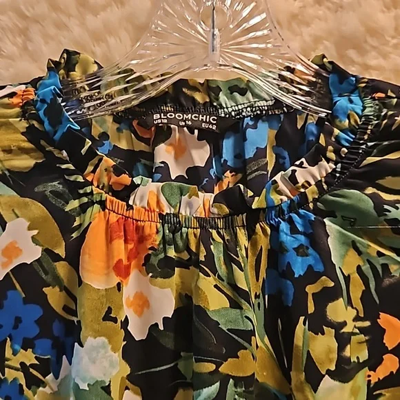 Bloomchic Dress size 12 Floral Tiered Dress - Picture 10 of 15